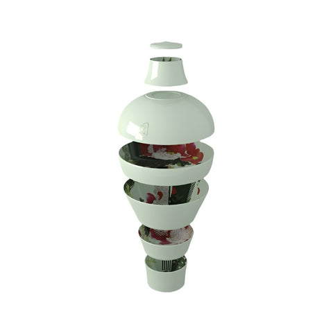 Stackable Bowl & Spoon Melamine