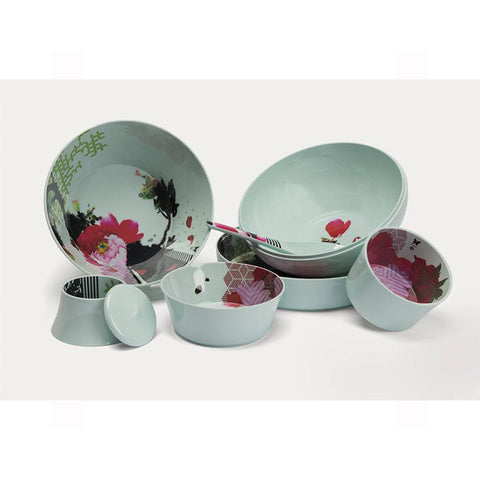 Stackable Bowl & Spoon Melamine