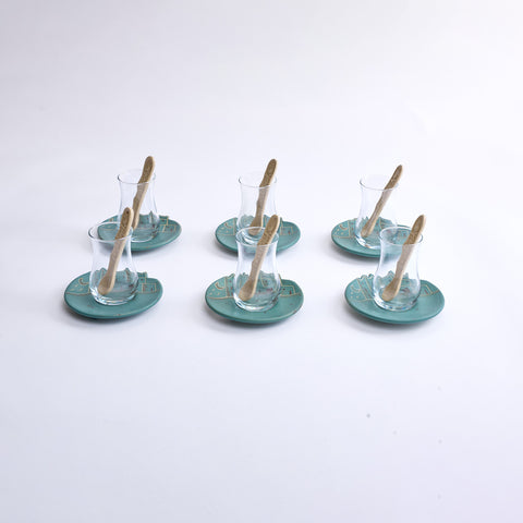 Glass Istikanah - Set of 6