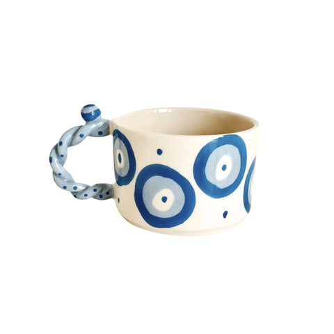 Ceramic Evil Eye Mug