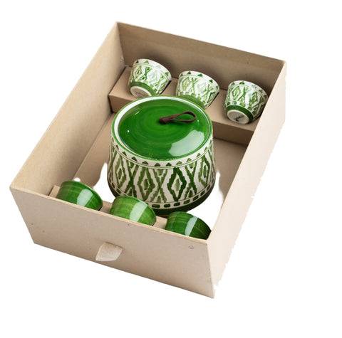 Coffee Cups W/ Container