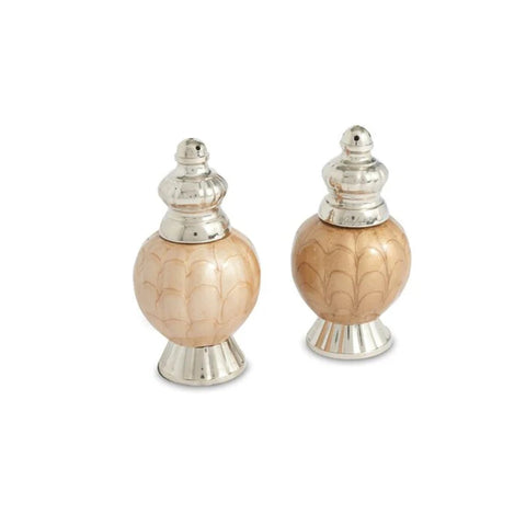 Peony Salt & Pepper Set - Brown