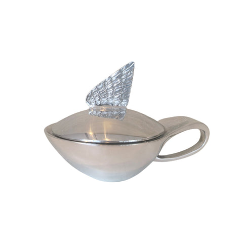 Angelwing Bowl with Lid
