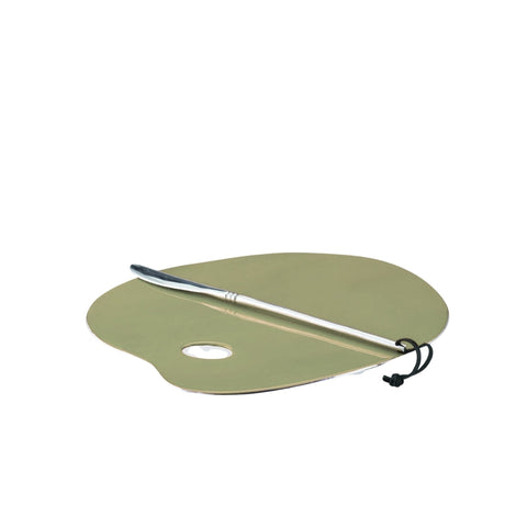 Artist Palette Cheese Set Gray