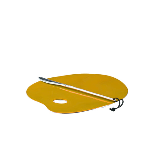 Artist Palette Cheese Set Yellow
