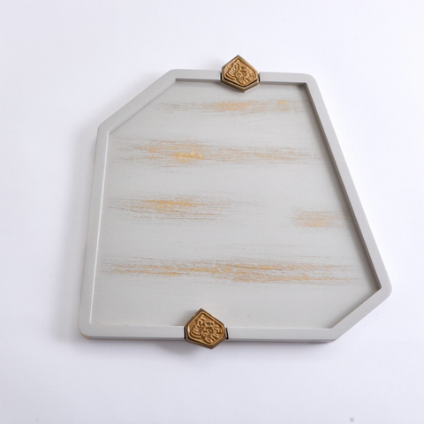 Maramia Gloss Wooden Tray - One-Size