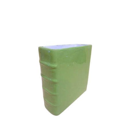 Decorative Book Vase - Green