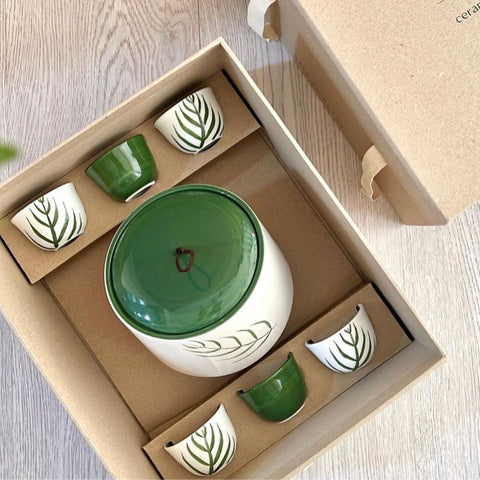 Coffee Cups W/ Container
