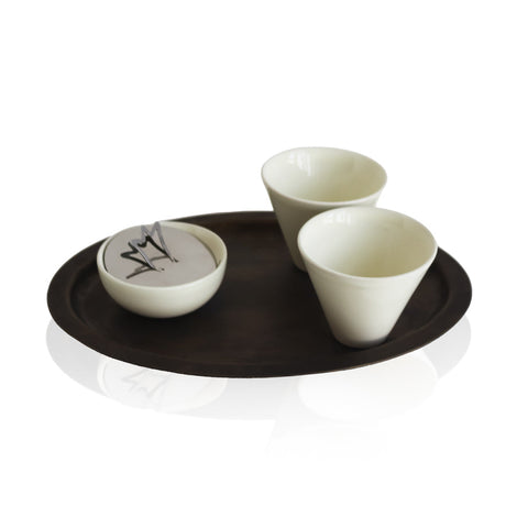 Coffee Cup Bowl Set Ceramic