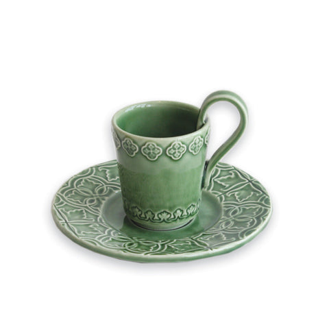 Coffee Cup w/ Saucer Rua Nova