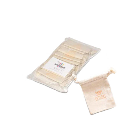 Muslin Party Bags Set 10