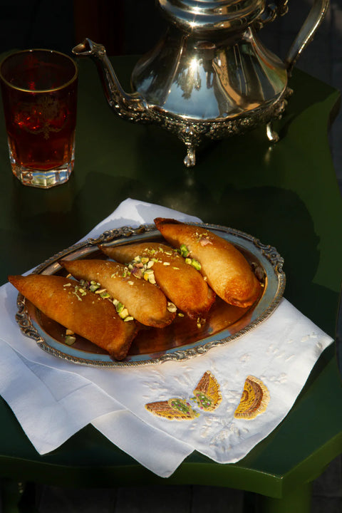 Atayef - Embroidered Napkins by OTBE