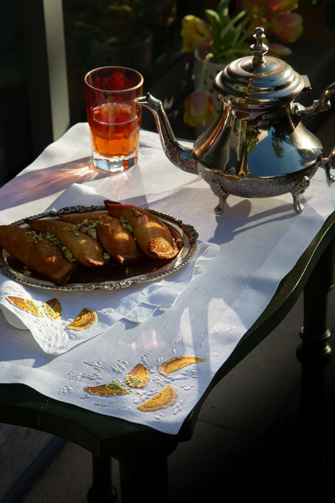 Atayef - Embroidered Napkins by OTBE