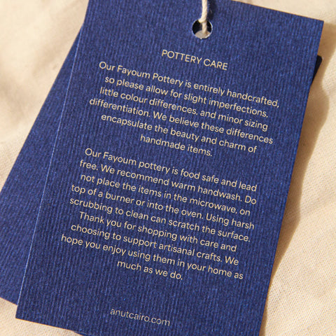 ANUT Cairo Royal Palm Hexagon Dinner Plate