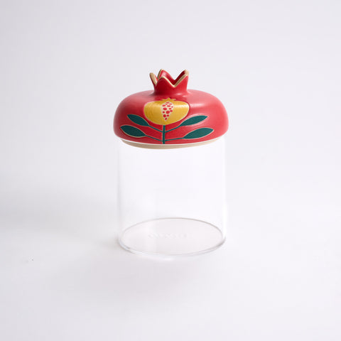 Pomegranate Acrylic Container - M