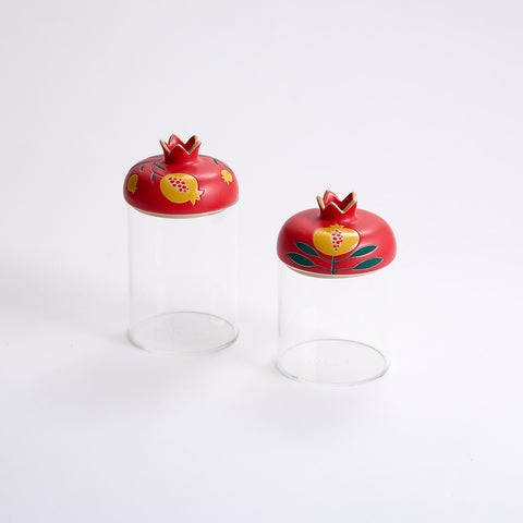 Pomegranate Acrylic Container -S