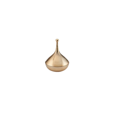 Greco Covered Vessel - Gold