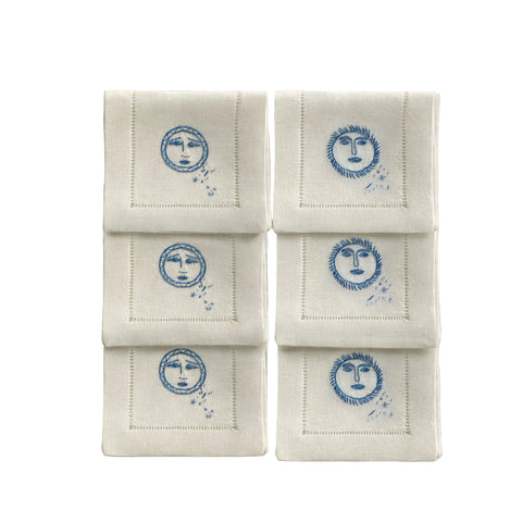 Anut Cairo Mr & Mrs Ra Linen Napkins (Set of 6)