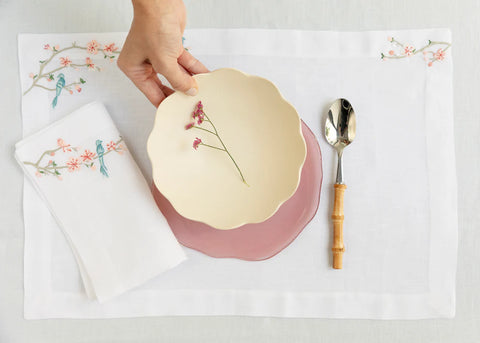 Cherry Blossom Napkins by OTBE