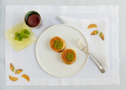 Atayef - Embroidered Napkins by OTBE