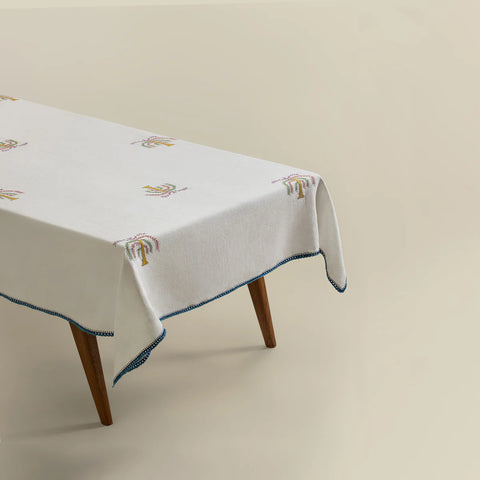 Anut Cairo Royal Palm Tablecloth Amber