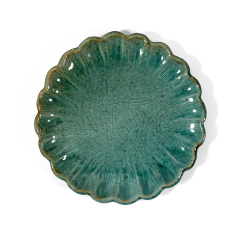 ANUT Cario Scallop Ceramic Dinner Plate