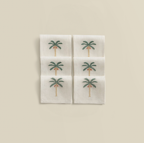 Anut Cairo Date Palm Napkins (Set of 6)