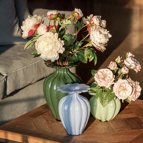 Gala Flower Vase Green