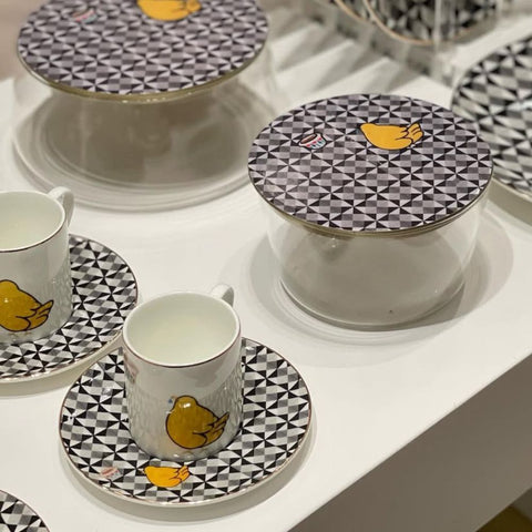 Lucky Bird Espresso Cups - Set of 6