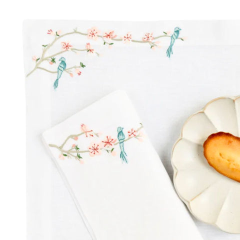 Cherry Blossom Napkins by OTBE