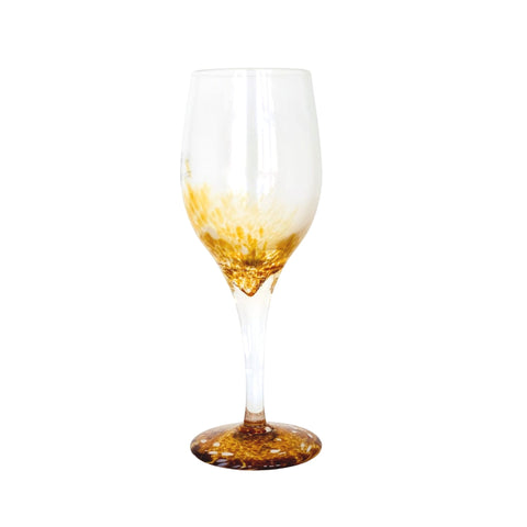 Hand Blown Wine Glass