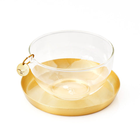 Dessert Bowl Gold Set of 6 (Bowls + Plates)