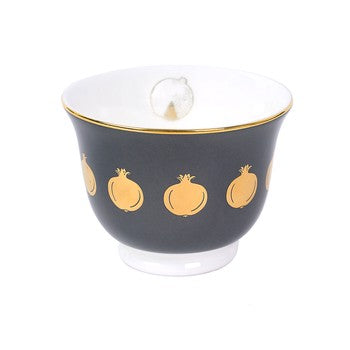 Coffee Cups – Pomegranates (Set of 6)