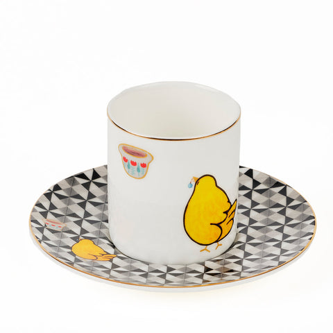 Lucky Bird Espresso Cups - Set of 6