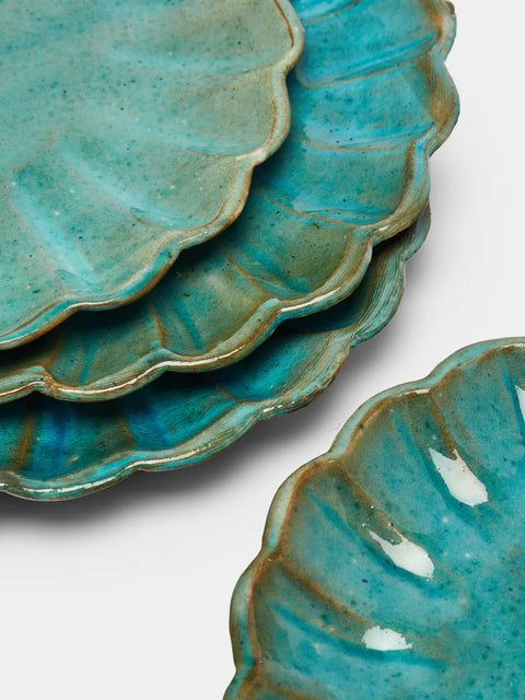 ANUT Cario Scallop Ceramic Dinner Plate