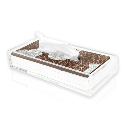 Tissue Box Wood / Plexiglass