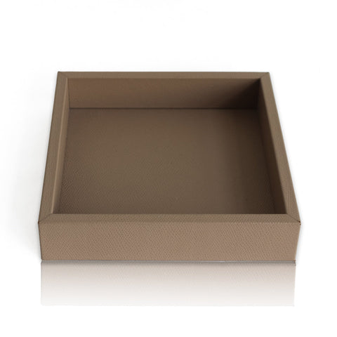 Leather Square Box