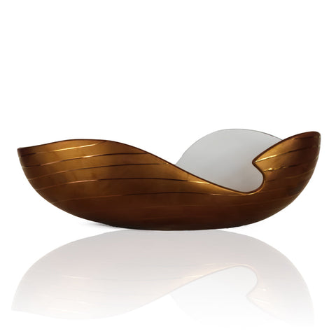 Dec. Bowl Stripe Gold