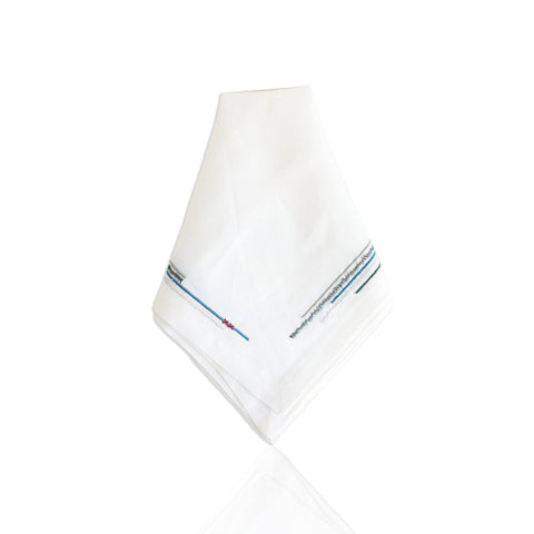 Napkin X Stitch 100% Linen