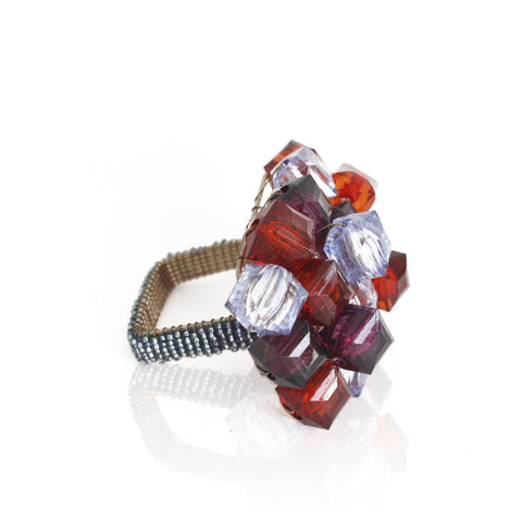 Napkin Ring Glass Beads