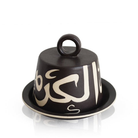 Serving Plate Ceramic Dome
