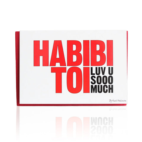 Card Habibi Toi Love U So Much