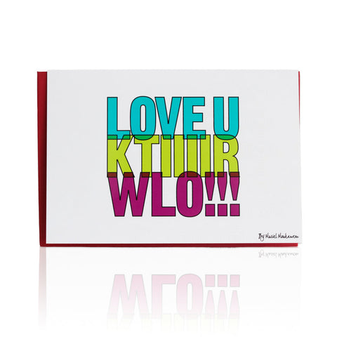 Love You Ktir Wlo! Card