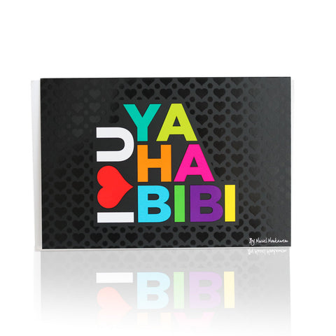 I Love U Ya Habibi Card