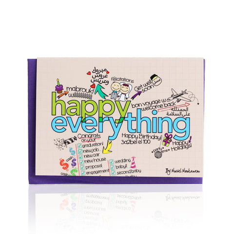 Mini Card Happy Everything