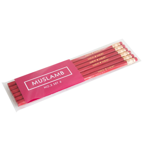 Pencil Set 6 Habibi